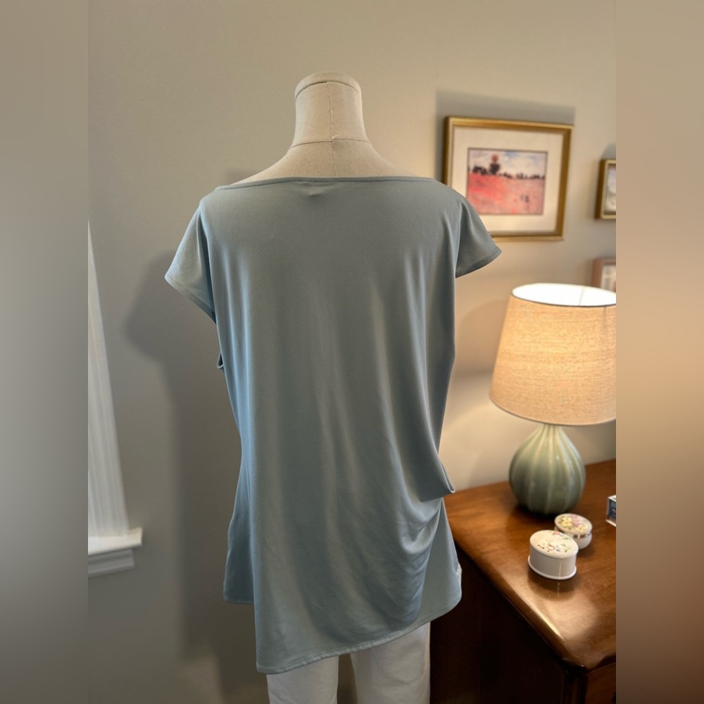 Alfani Knit Top in Pale Green - Picture 3 of 3